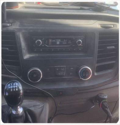 Transit Custom 2018 - 2024 (Single DIN )